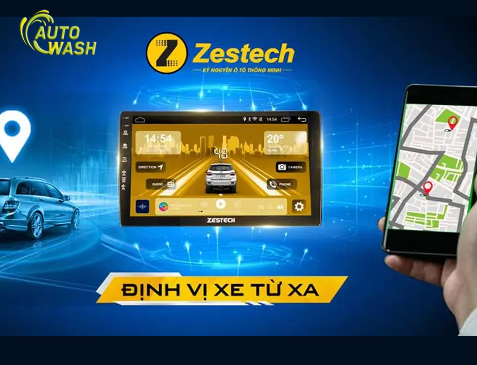 màn hình ô tô Zestech ZT22